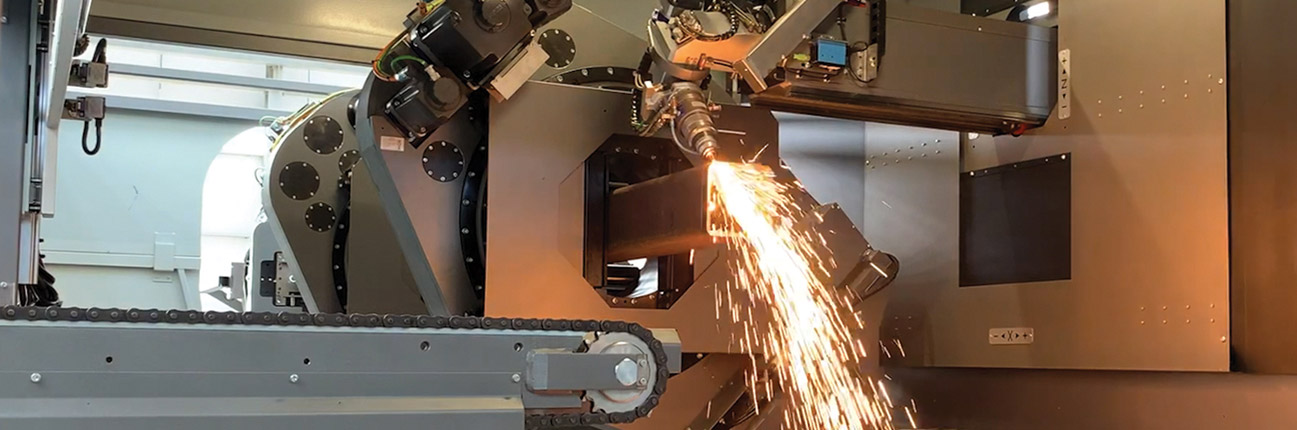 Laser processing cutting steel 1